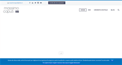 Desktop Screenshot of massimocaputi.it